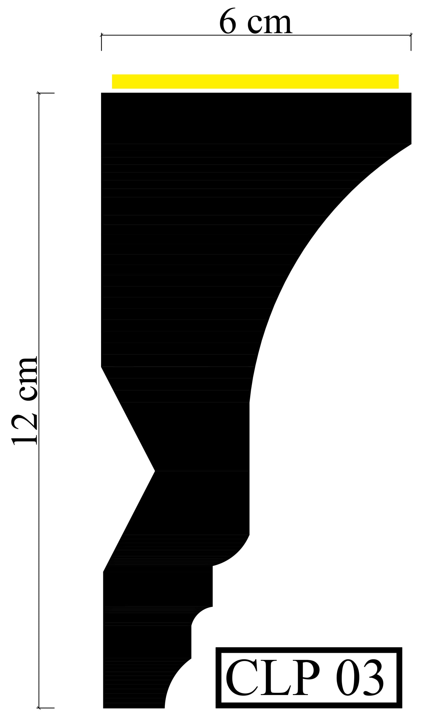 Led Coving Cornice Moulding Ceiling Decoration CLP03 Fast Decor