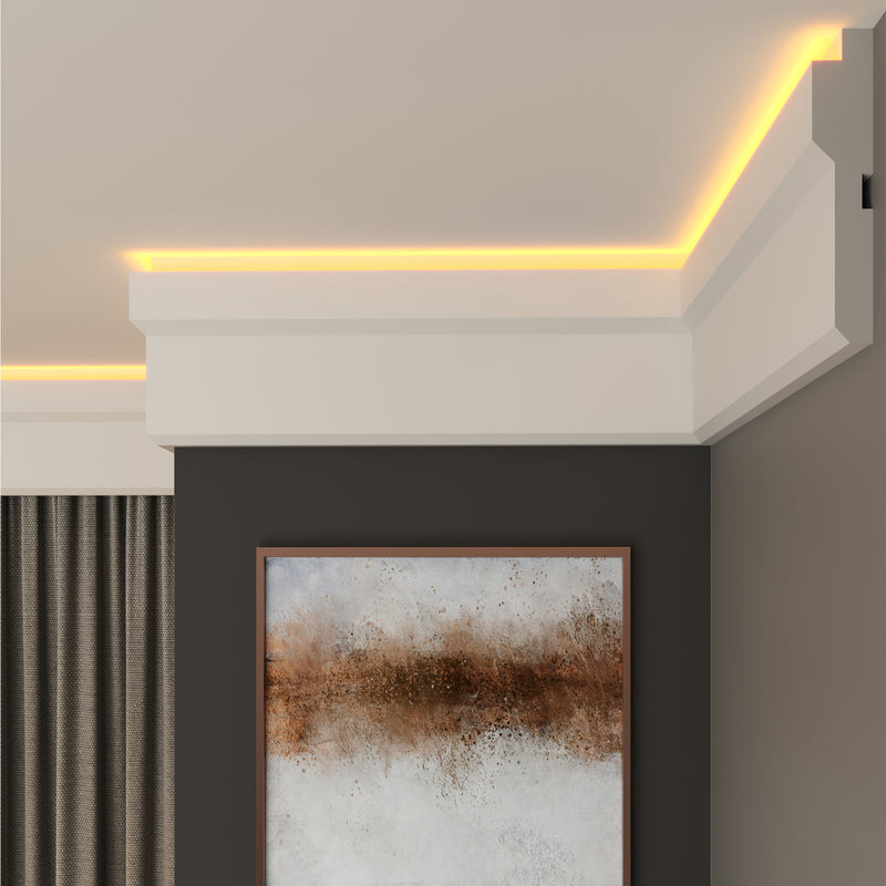 cut picture for led coving cornice