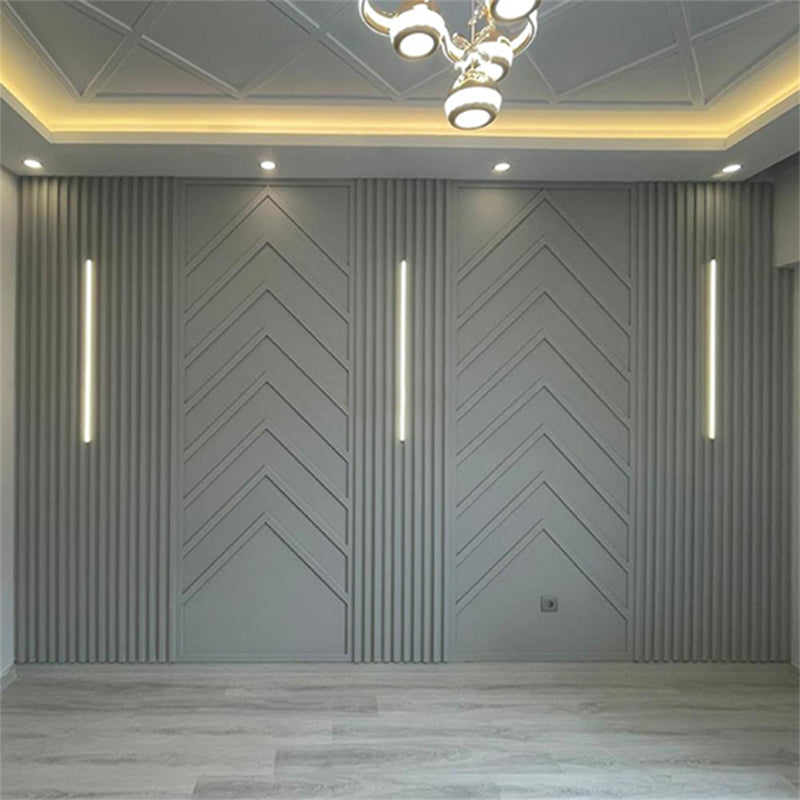 PAINTABLE PANELING FOR WALL AND CEILING DECORATION - POLYMER RAW MATERIAL - FD120-D2 12 cm