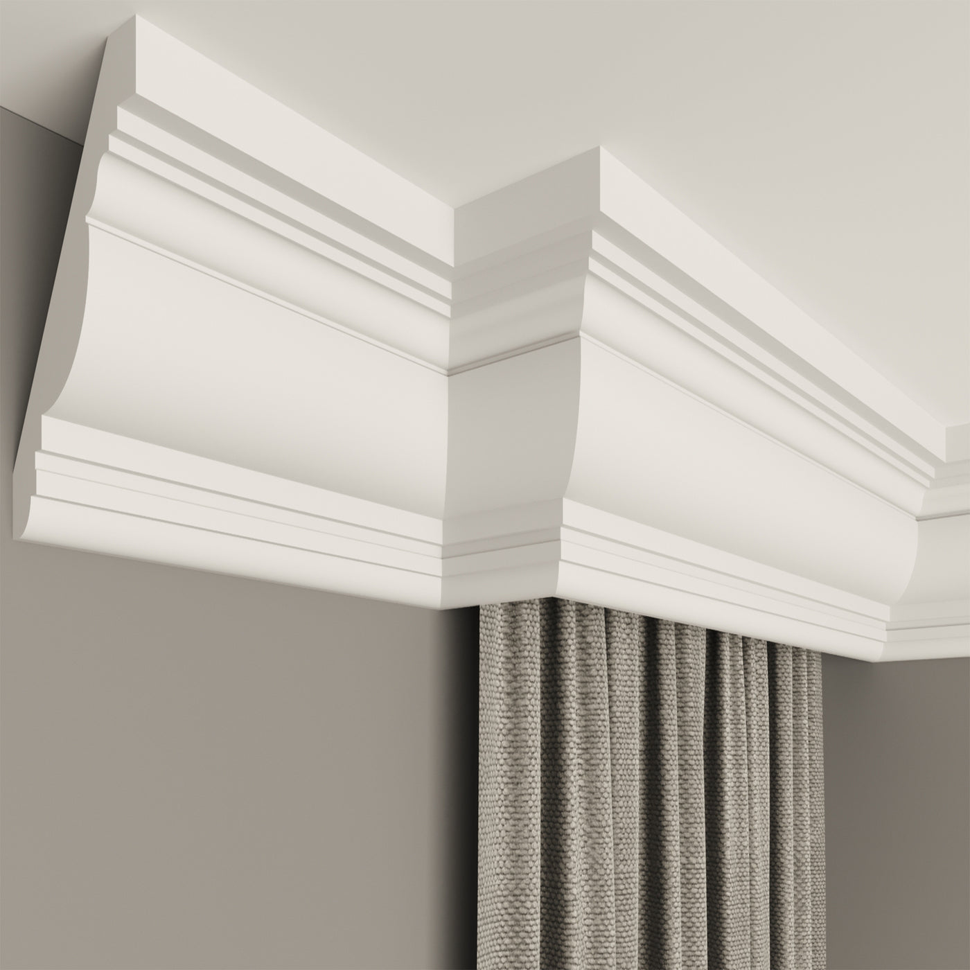 Square Coving Coving Cornice Moulding Wall Ceiling DIY CS34 | Fast Decor