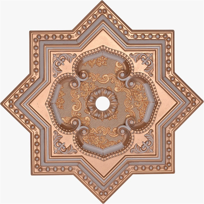 PALACE CEILING ROSE - POLYSTYRENE - DY60-P - STAR PATINA 60cm