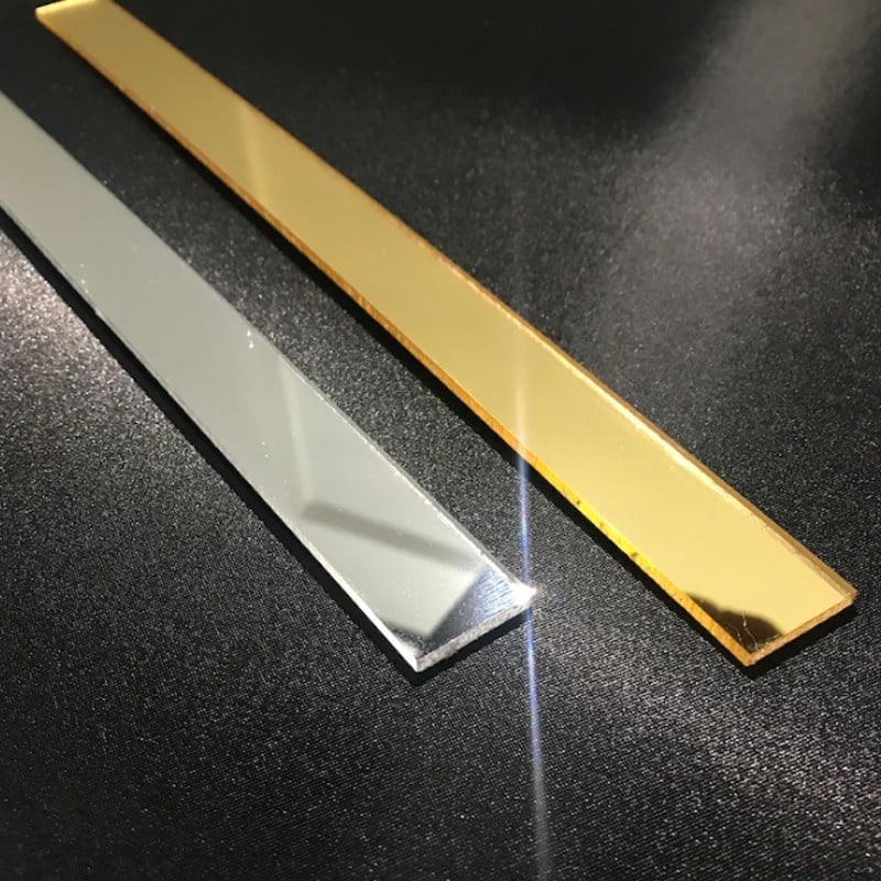 Plexiglass Strip Mirror Self Adhesive - Premium Quality - BEST PRICE