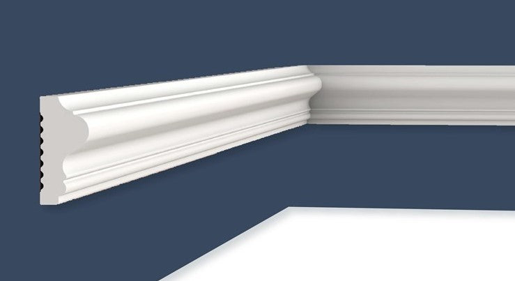 NEW AESTHETIC WALL DECORATION PAINTABLE BORDER LATH MOULDING FINEST QUALITY - AD020-D2 4CM