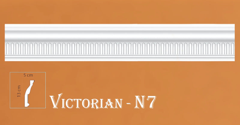 VICTORIAN STYLE SOFT POLYSTRENE CORNICE "BEST PRICE & QUALITY" NEXTDAY DELIVERY - VICTORIAN-N7