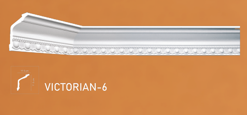 VICTORIAN STYLE SOFT POLYSTRENE CORNICE "BEST PRICE & QUALITY" NEXTDAY DELIVERY - VICTORIAN6