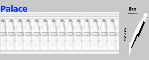 VICTORIAN STYLE SOFT POLYSTRENE CORNICE "BEST PRICE & QUALITY" NEXTDAY DELIVERY - PALACE